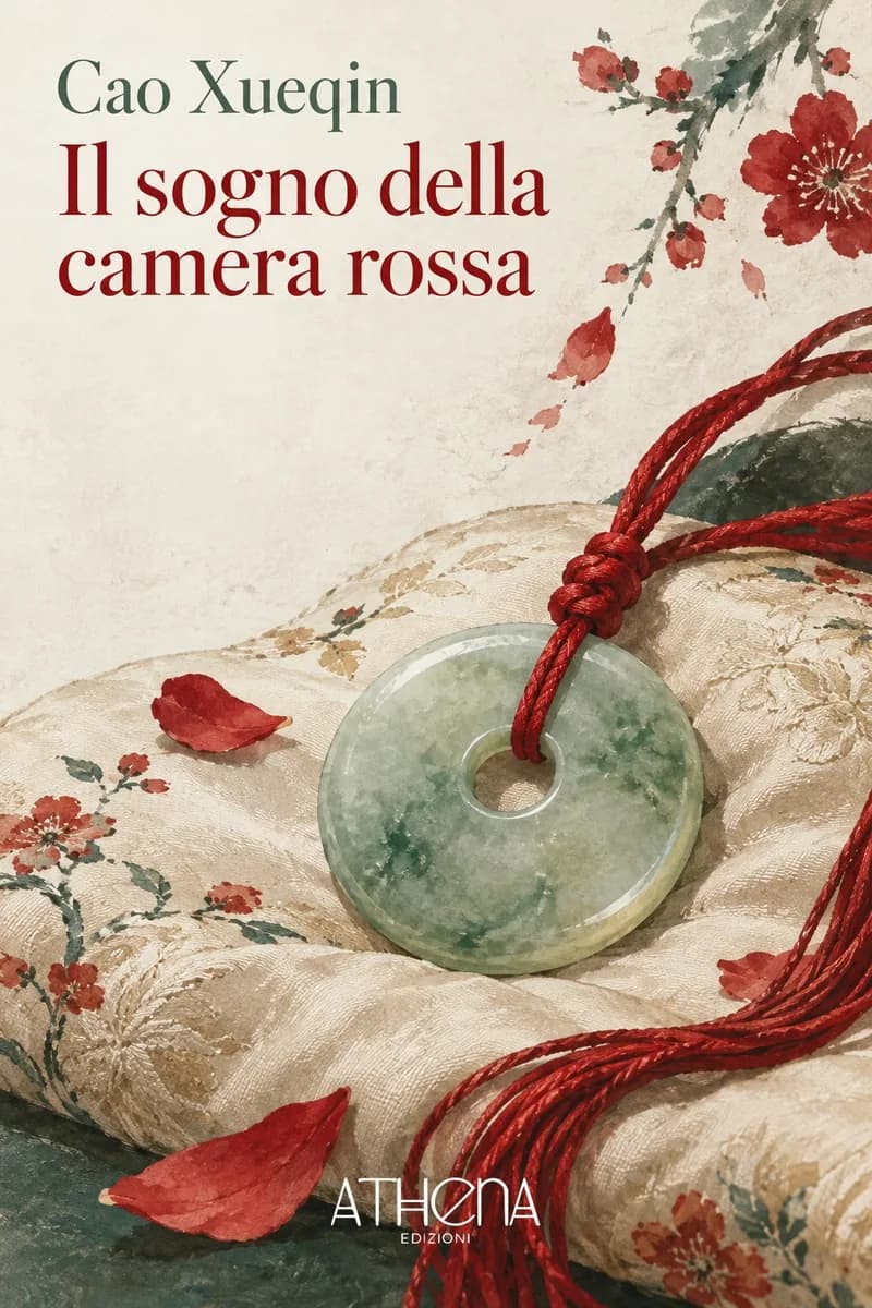Il sogno della camera rossa di Cao Xueqin – copertina Edizioni Athena