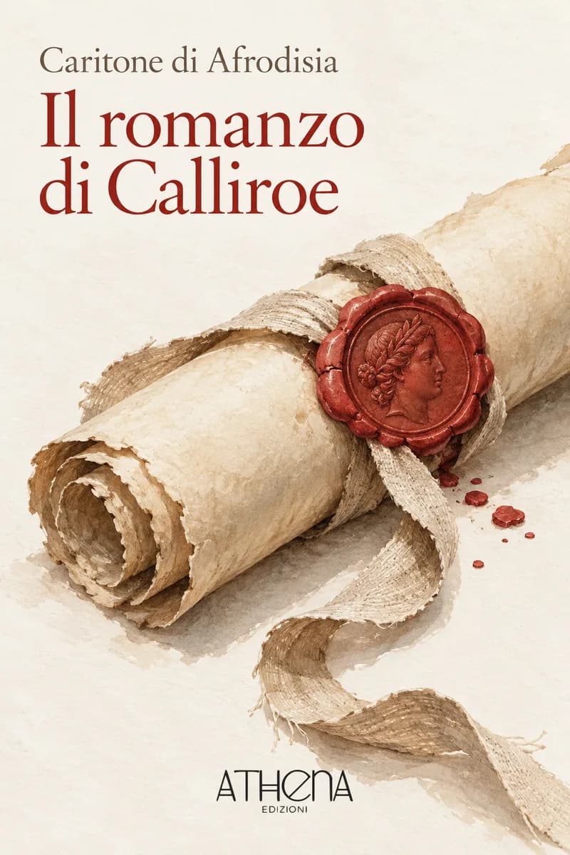 Il romanzo di Calliroe di Caritone di Afrodisia – copertina Edizioni Athena