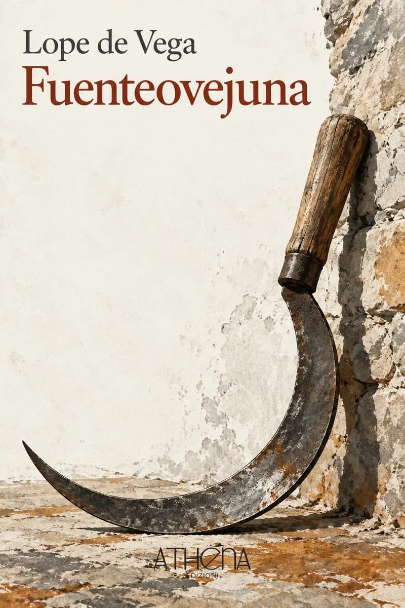 Fuenteovejuna di Lope de Vega – copertina Edizioni Athena
