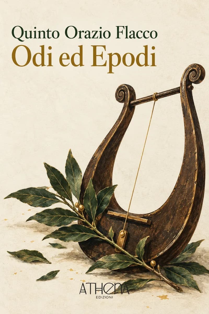 Odi ed Epodi di Quinto Orazio Flacco – copertina Edizioni Athena