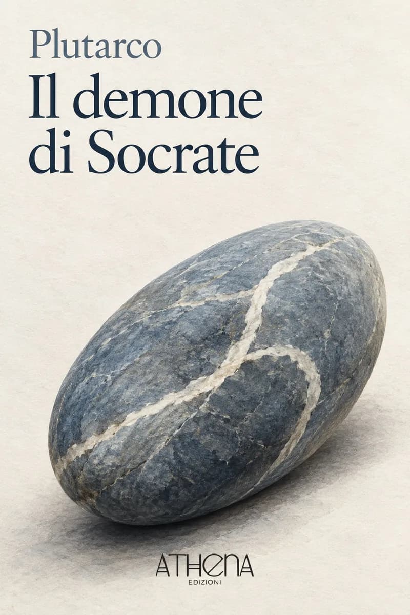 Il demone di Socrate di Plutarco – copertina Edizioni Athena