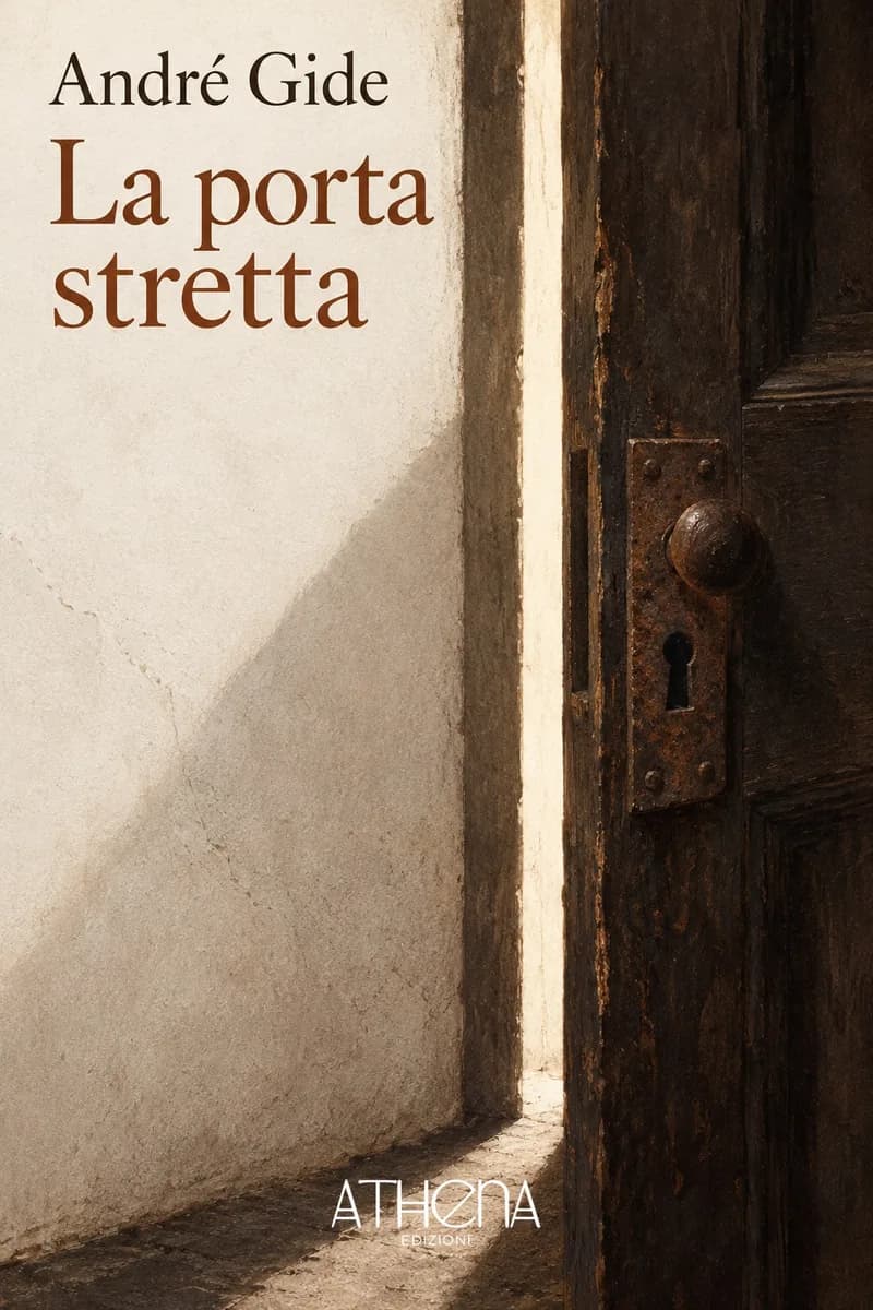 La porta stretta di André Gide – copertina Edizioni Athena