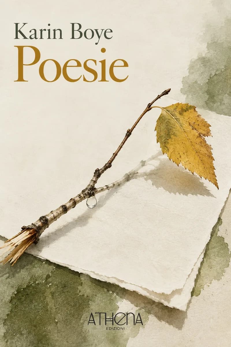 Poesie di Karin Boye – copertina Edizioni Athena