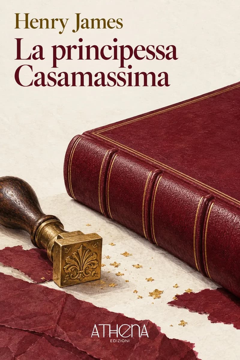 La principessa Casamassima di Henry James – copertina Edizioni Athena