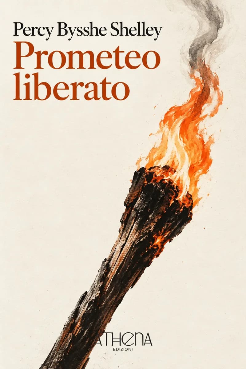 Prometeo liberato di Percy Bysshe Shelley – copertina Edizioni Athena
