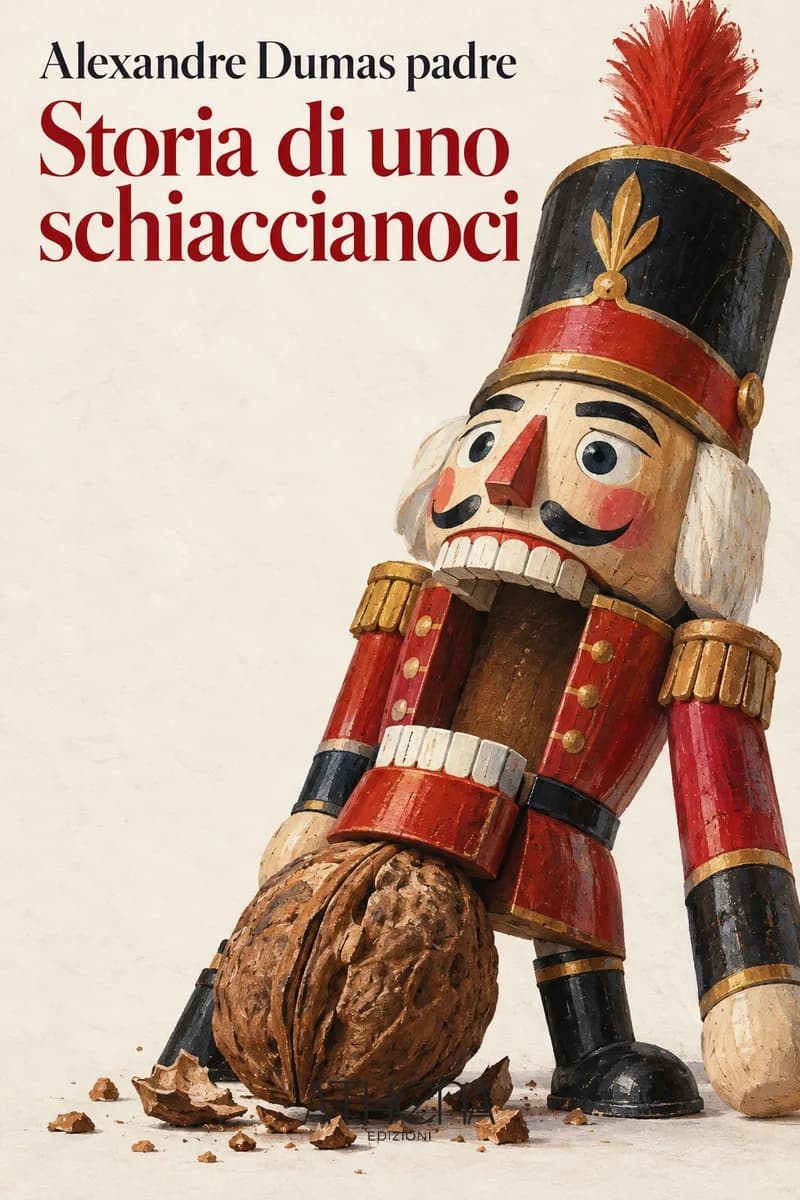 Storia di uno schiaccianoci di Alexandre Dumas padre – copertina Edizioni Athena