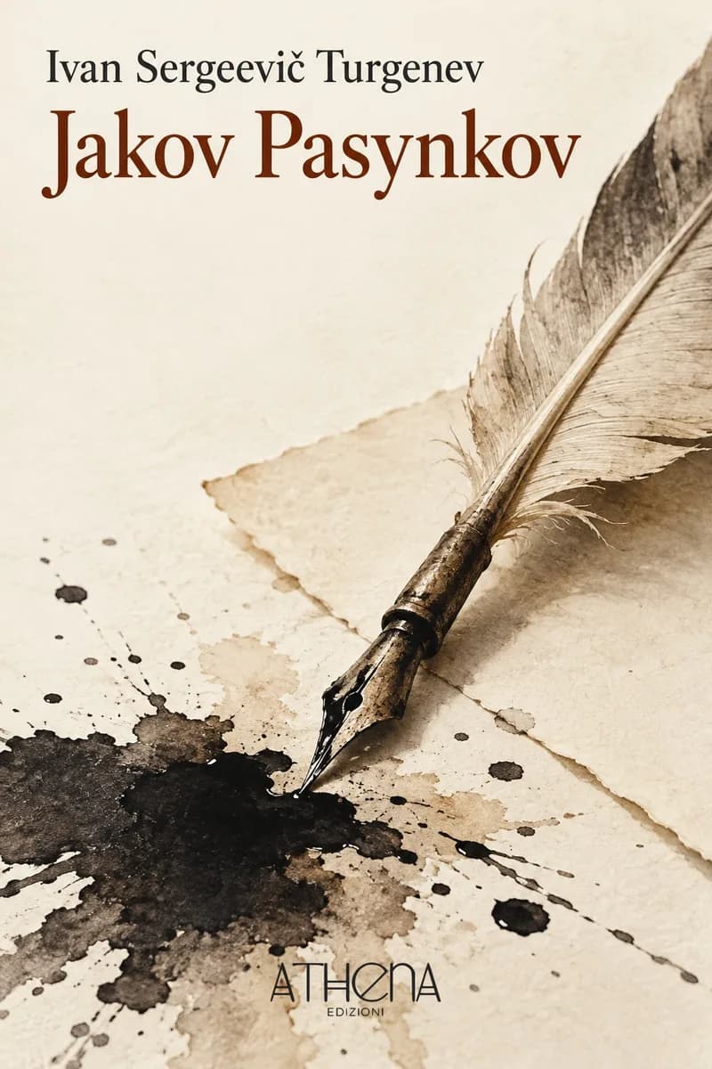 Jakov Pasynkov di Ivan Sergeevič Turgenev – copertina Edizioni Athena