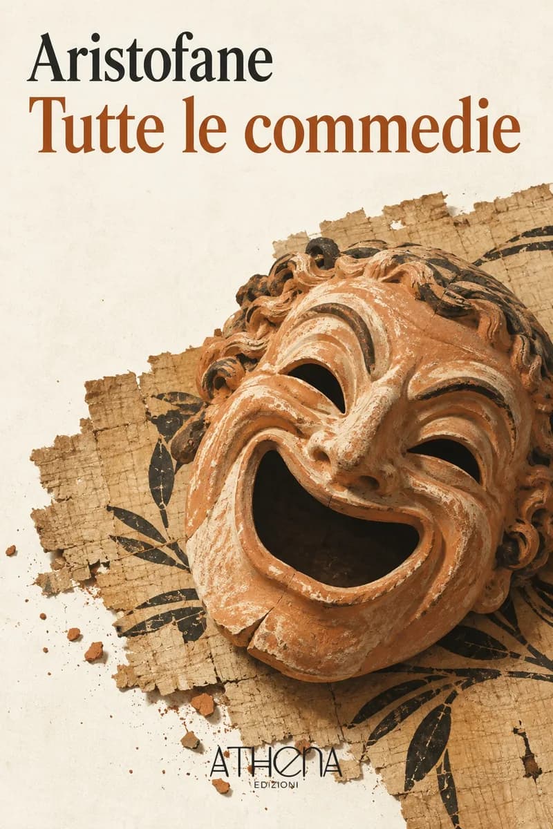 Tutte le commedie di Aristofane – copertina Edizioni Athena