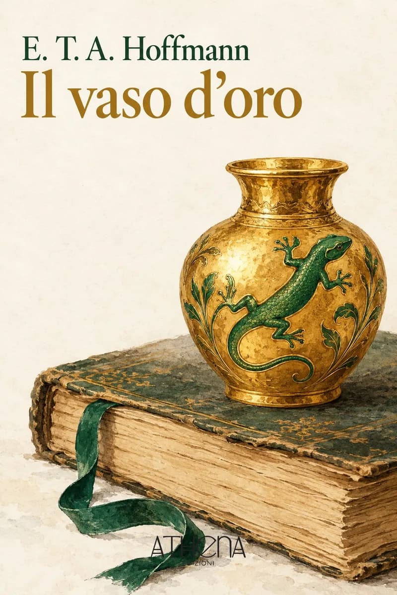 Il vaso d'oro di E. T. A. Hoffmann – copertina Edizioni Athena