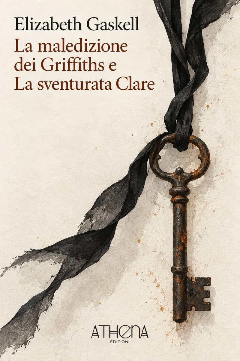 La maledizione dei Griffiths e La sventurata Clare di Elizabeth Gaskell – copertina Edizioni Athena