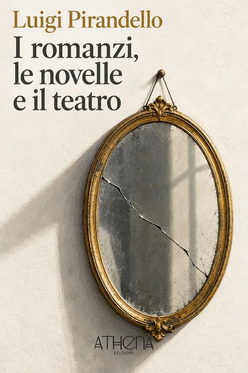 I romanzi, le novelle e il teatro di Luigi Pirandello – copertina Edizioni Athena