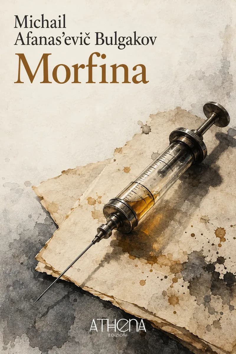 Morfina di Michail Afanas'evič Bulgakov – copertina Edizioni Athena