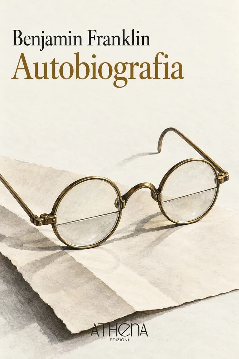 Autobiografia di Benjamin Franklin – copertina Edizioni Athena