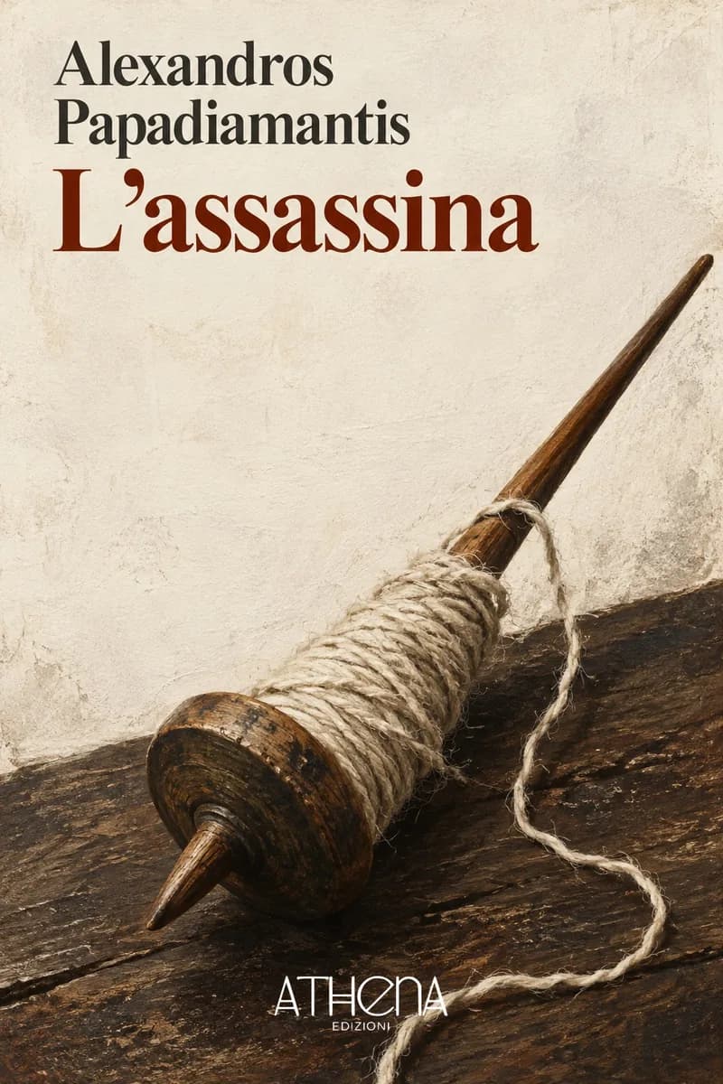 L'assassina di Alexandros Papadiamantis – copertina Edizioni Athena