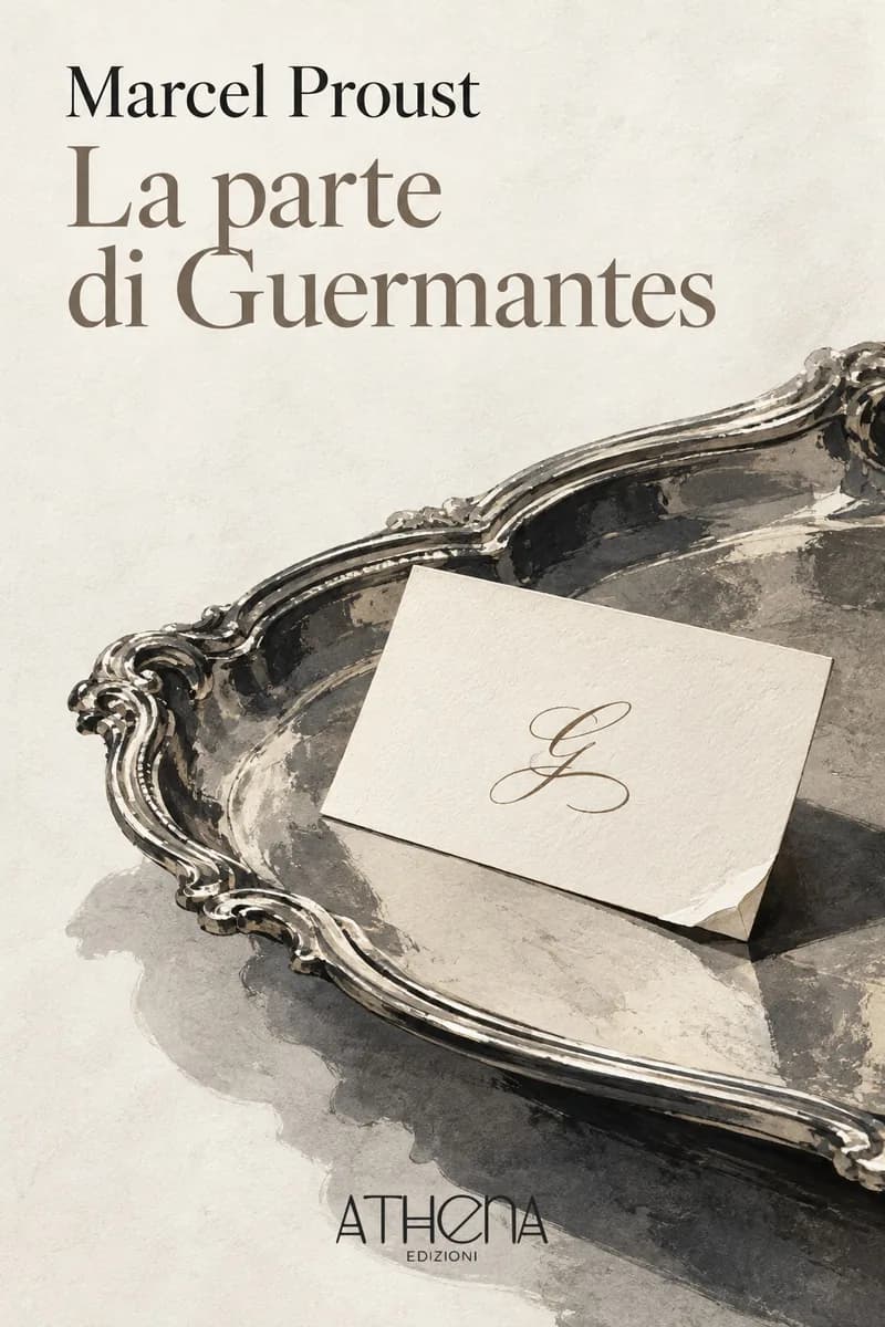 La parte di Guermantes di Marcel Proust – copertina Edizioni Athena