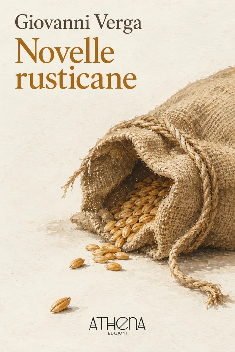Novelle rusticane di Giovanni Verga – copertina Edizioni Athena
