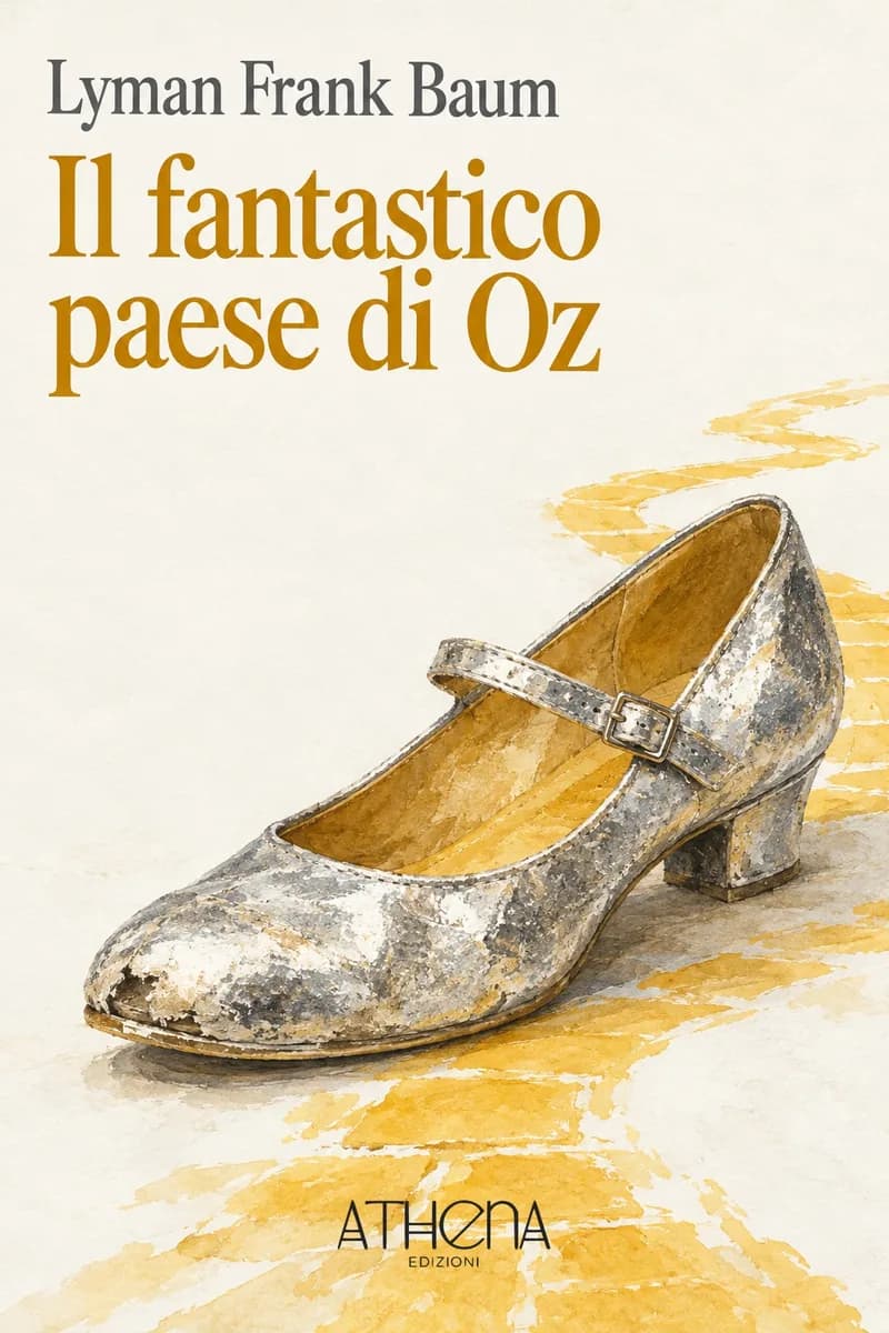Il fantastico paese di Oz di Lyman Frank Baum – copertina Edizioni Athena