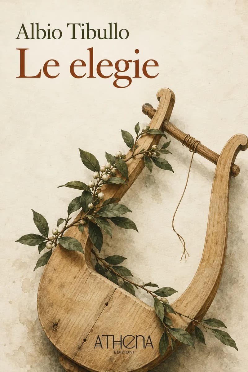 Le elegie di Albio Tibullo – copertina Edizioni Athena
