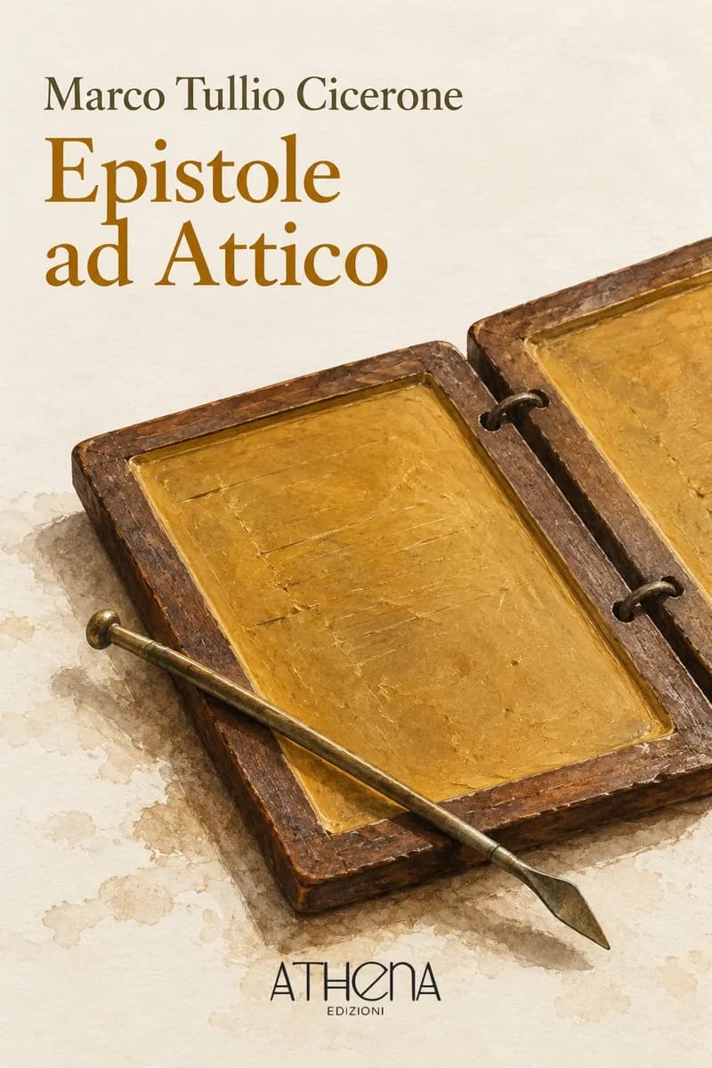 Epistole ad Attico di Marco Tullio Cicerone – copertina Edizioni Athena