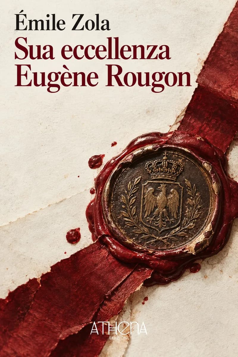 Sua eccellenza Eugène Rougon di Émile Zola – copertina Edizioni Athena