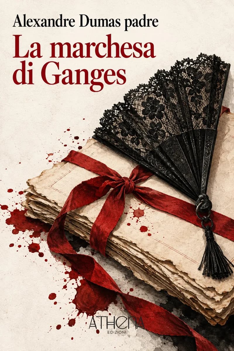 La marchesa di Ganges di Alexandre Dumas padre – copertina Edizioni Athena