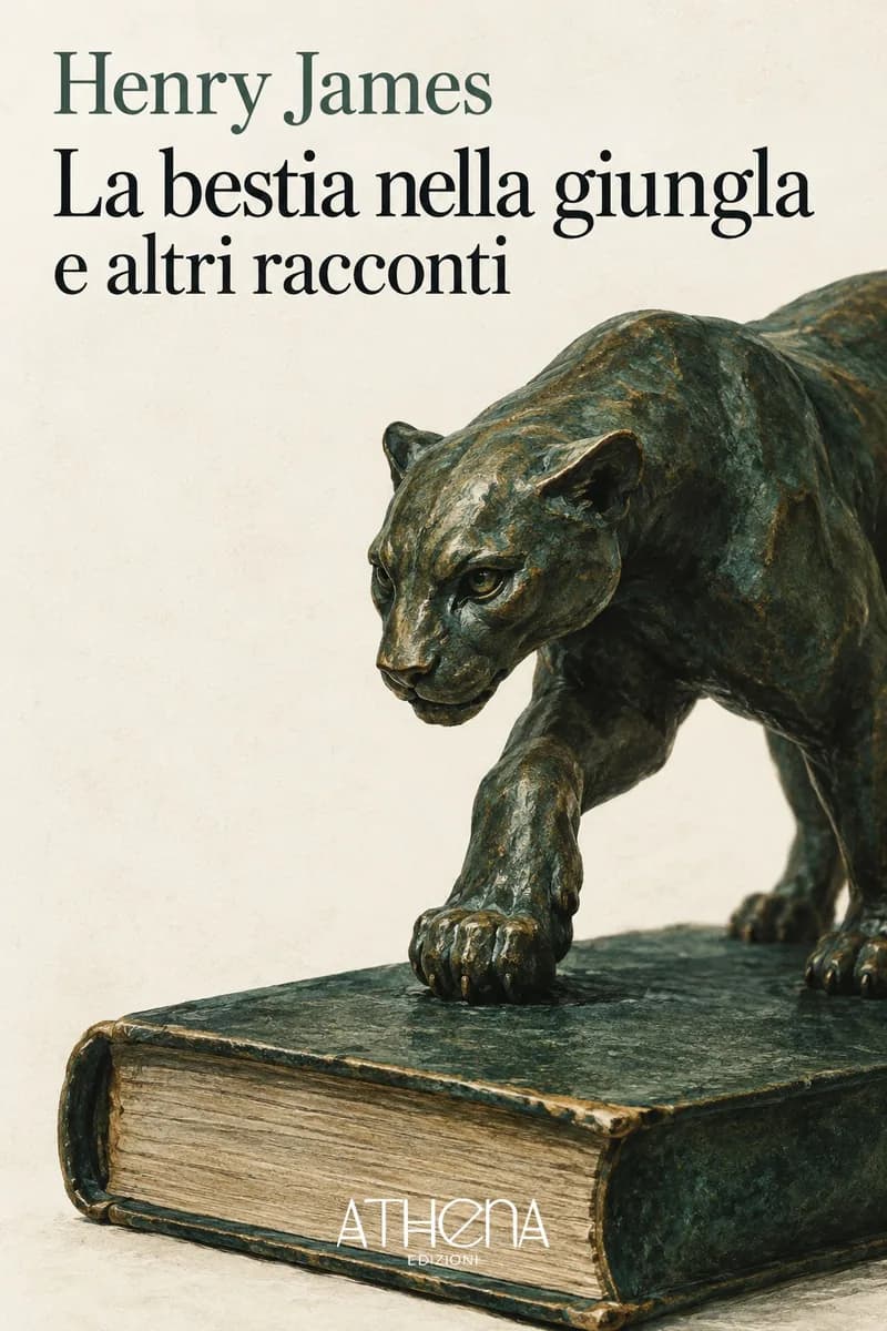 La bestia nella giungla e altri racconti di Henry James – copertina Edizioni Athena