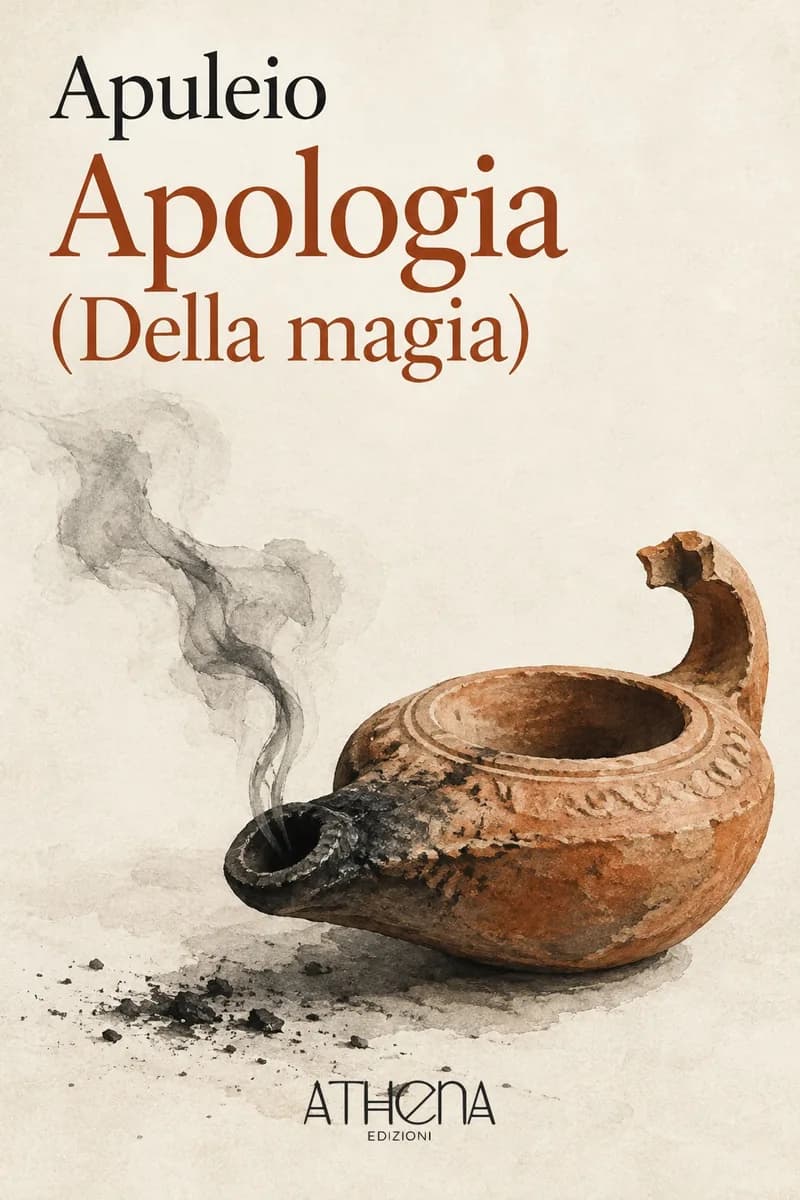 Apologia (Della magia) di Apuleio – copertina Edizioni Athena
