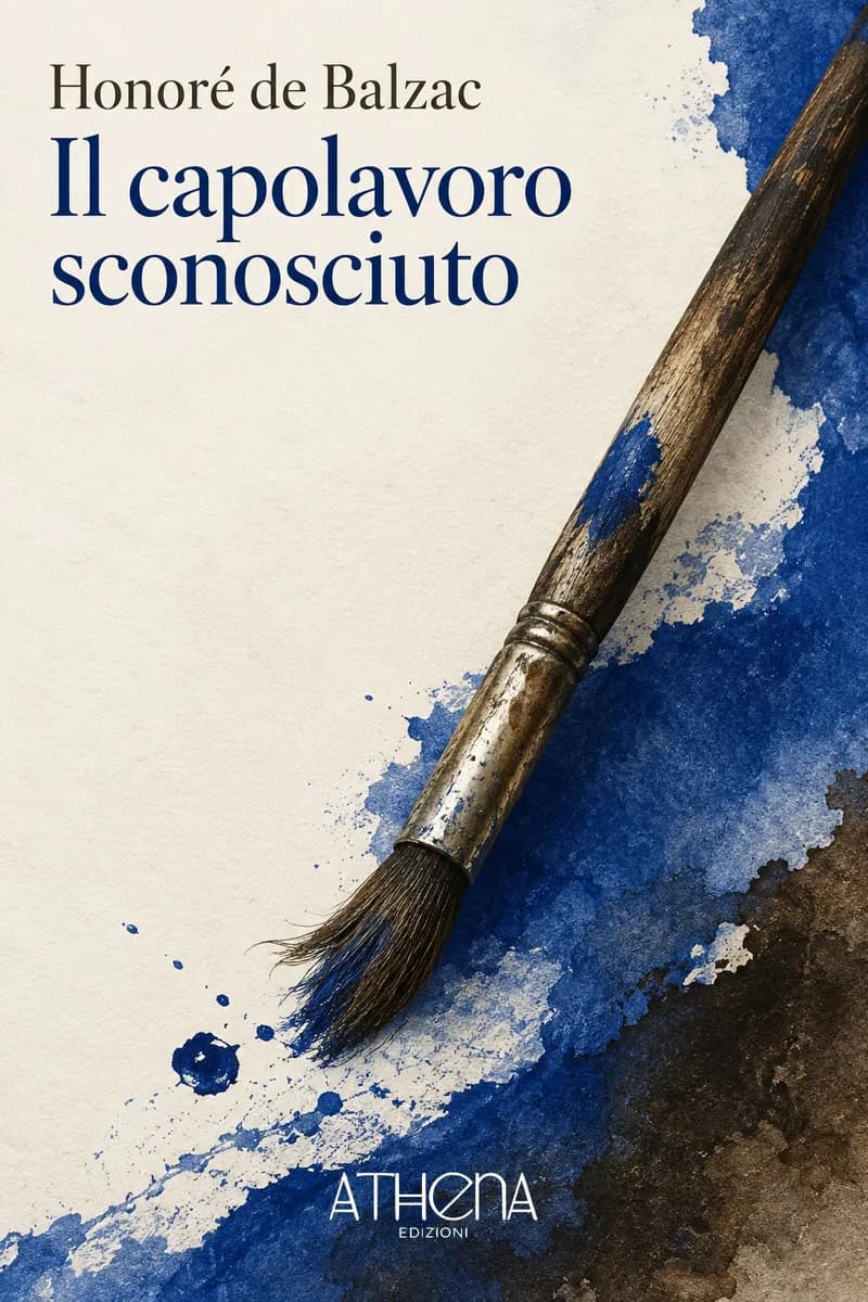 Il capolavoro sconosciuto di Honoré de Balzac – copertina Edizioni Athena