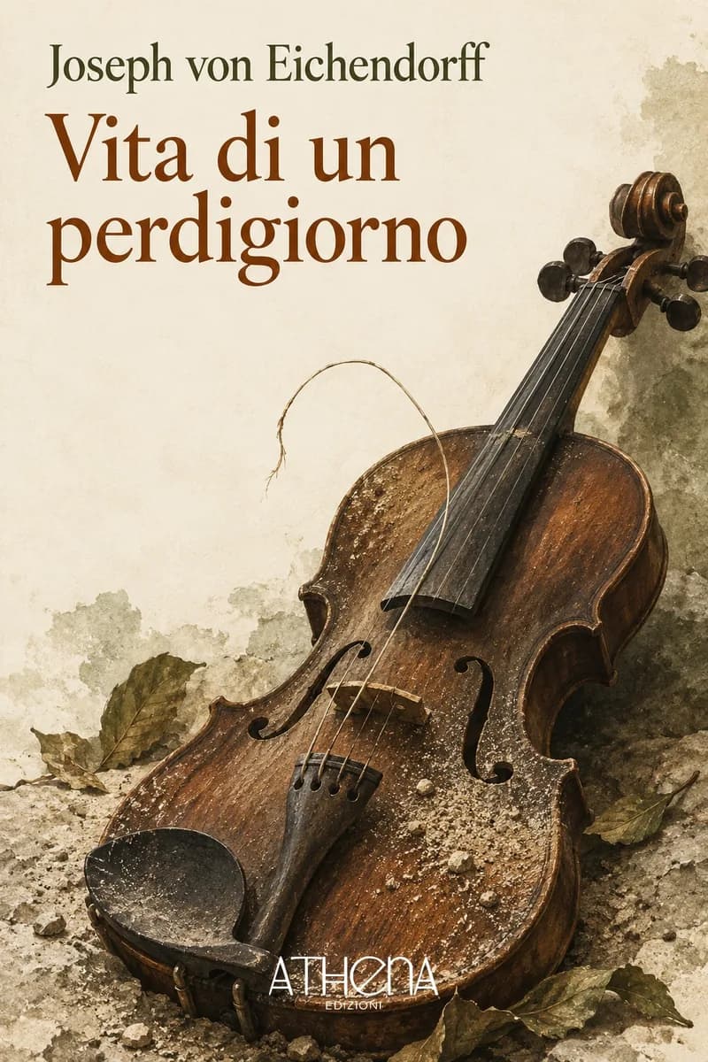 Vita di un perdigiorno di Joseph von Eichendorff – copertina Edizioni Athena