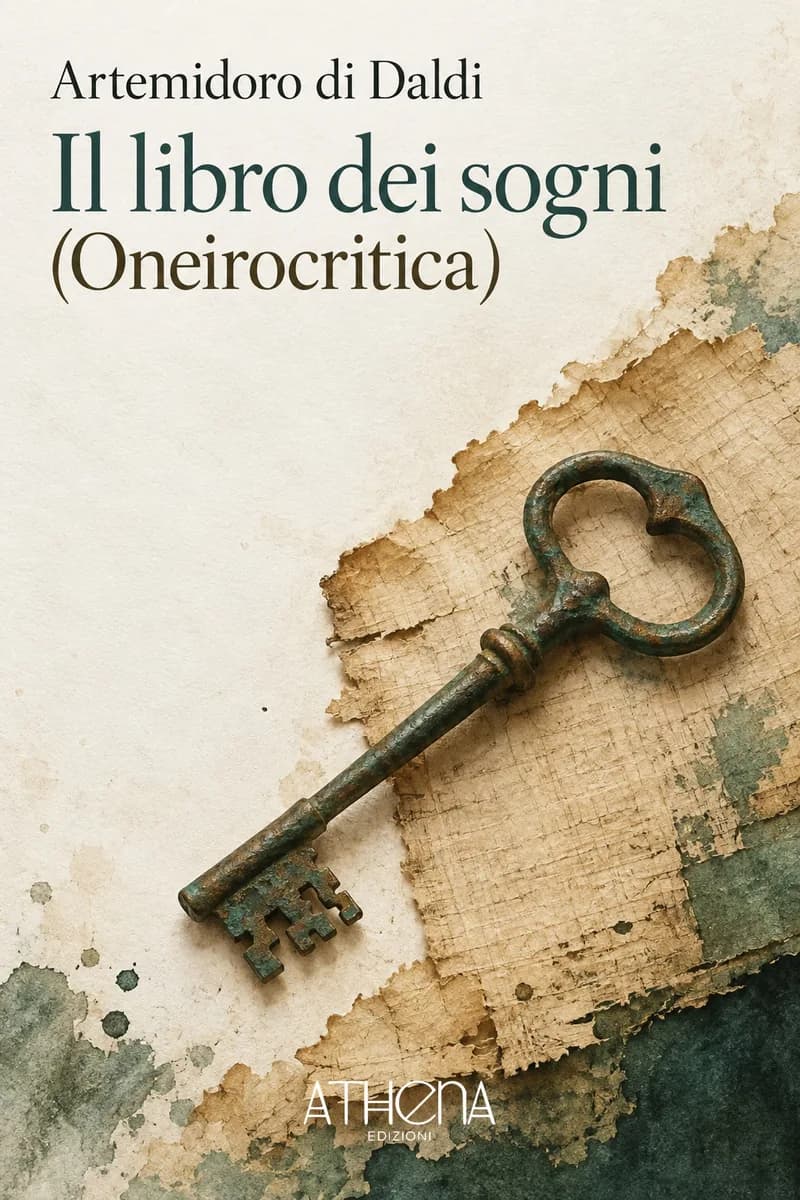 Il libro dei sogni (Oneirocritica) di Artemidoro di Daldi – copertina Edizioni Athena