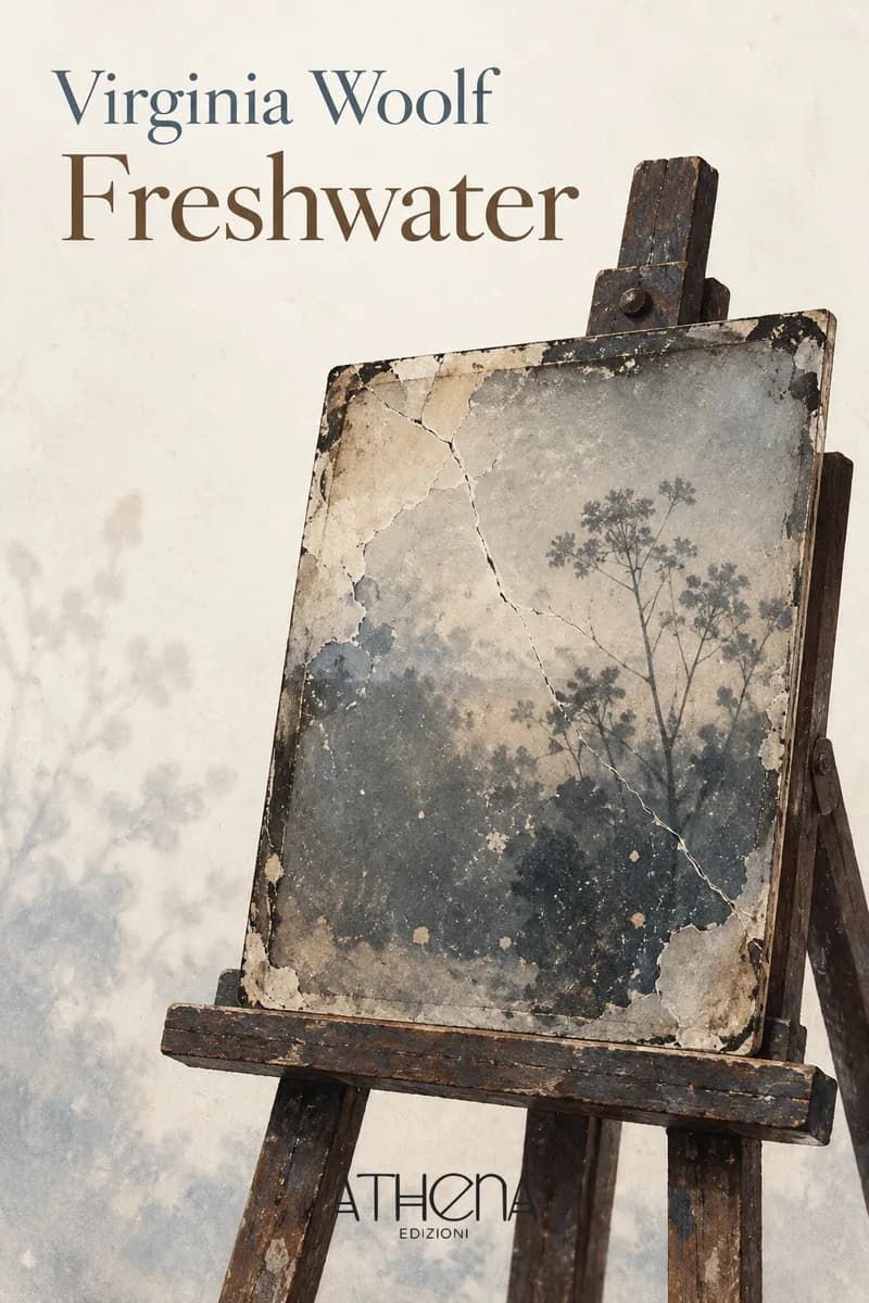 Freshwater di Virginia Woolf – copertina Edizioni Athena