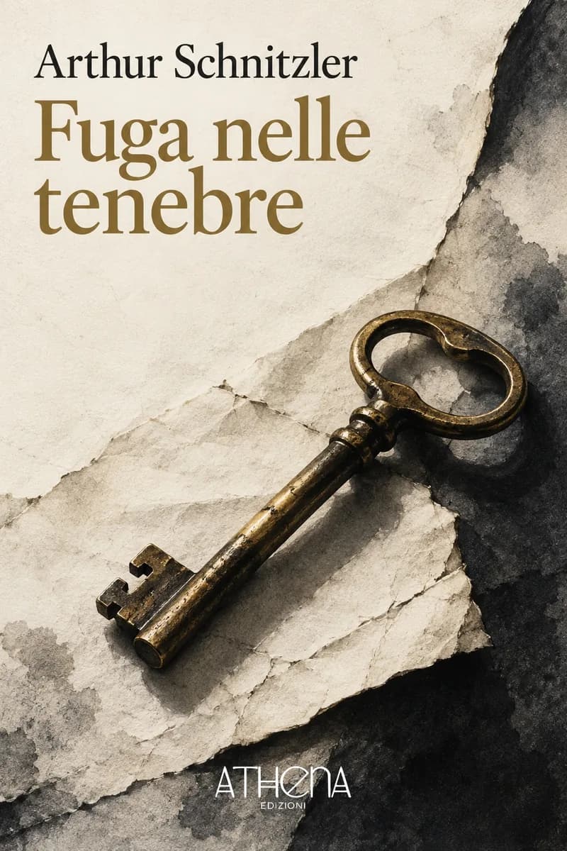Fuga nelle tenebre di Arthur Schnitzler – copertina Edizioni Athena
