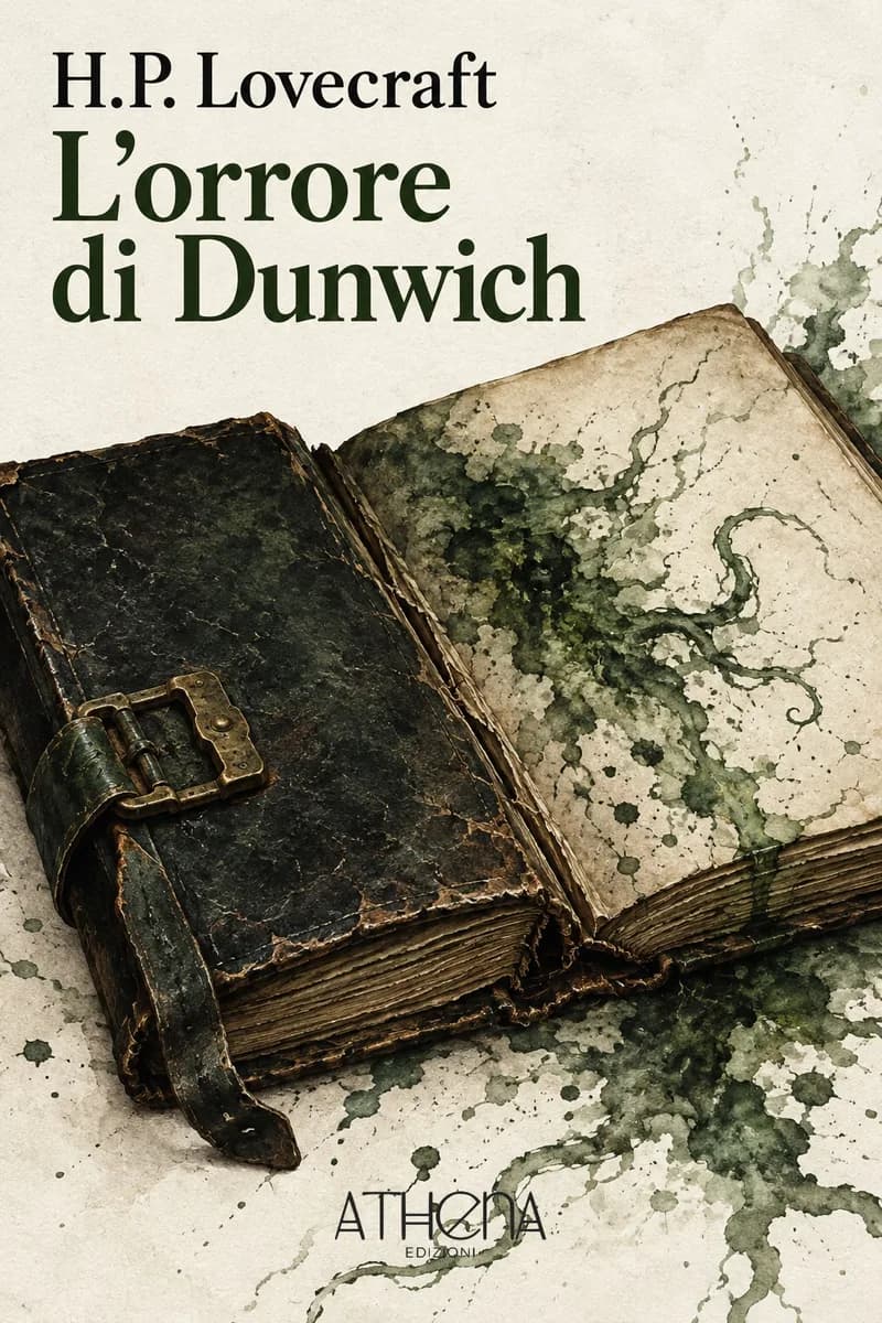 L'orrore di Dunwich di H.P. Lovecraft – copertina Edizioni Athena