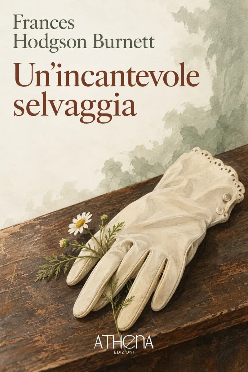 Un'incantevole selvaggia di Frances Hodgson Burnett – copertina Edizioni Athena