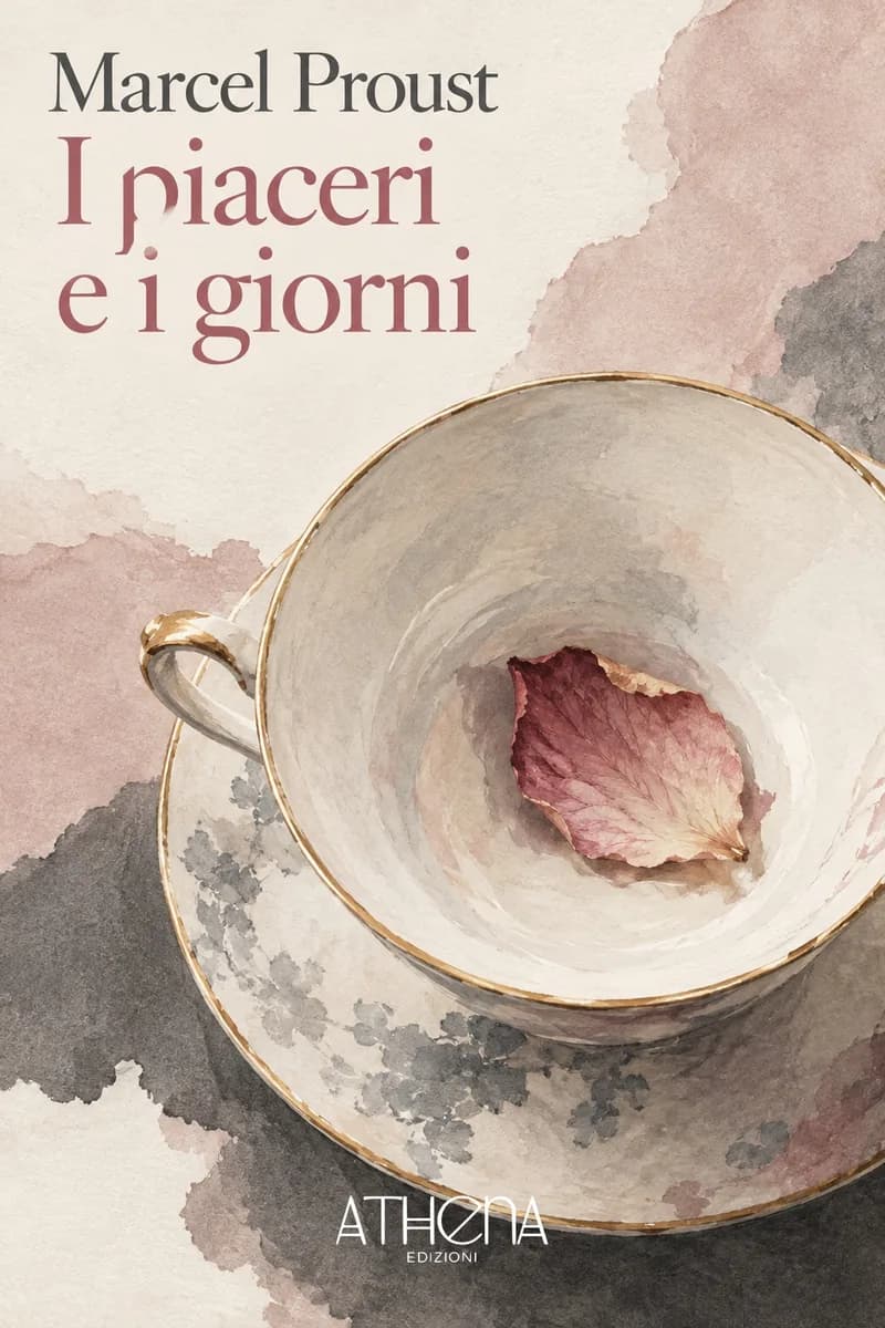 I piaceri e i giorni di Marcel Proust – copertina Edizioni Athena