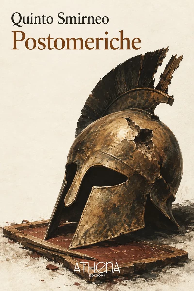 Postomeriche di Quinto Smirneo – copertina Edizioni Athena