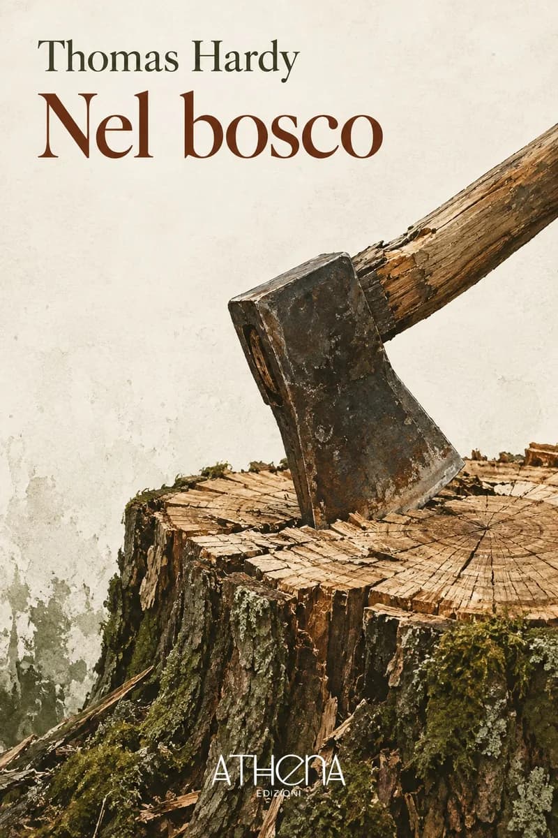 Nel bosco di Thomas Hardy – copertina Edizioni Athena