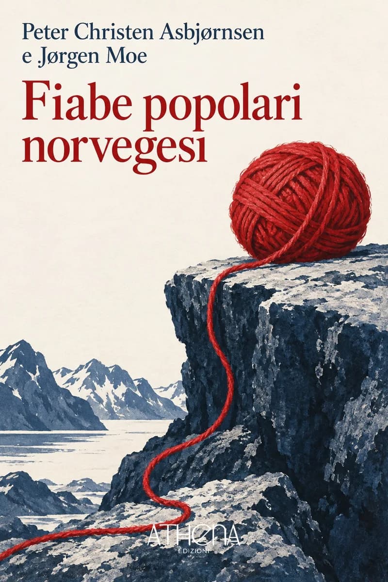 Fiabe popolari norvegesi di Peter Christen Asbjørnsen e Jørgen Moe – copertina Edizioni Athena