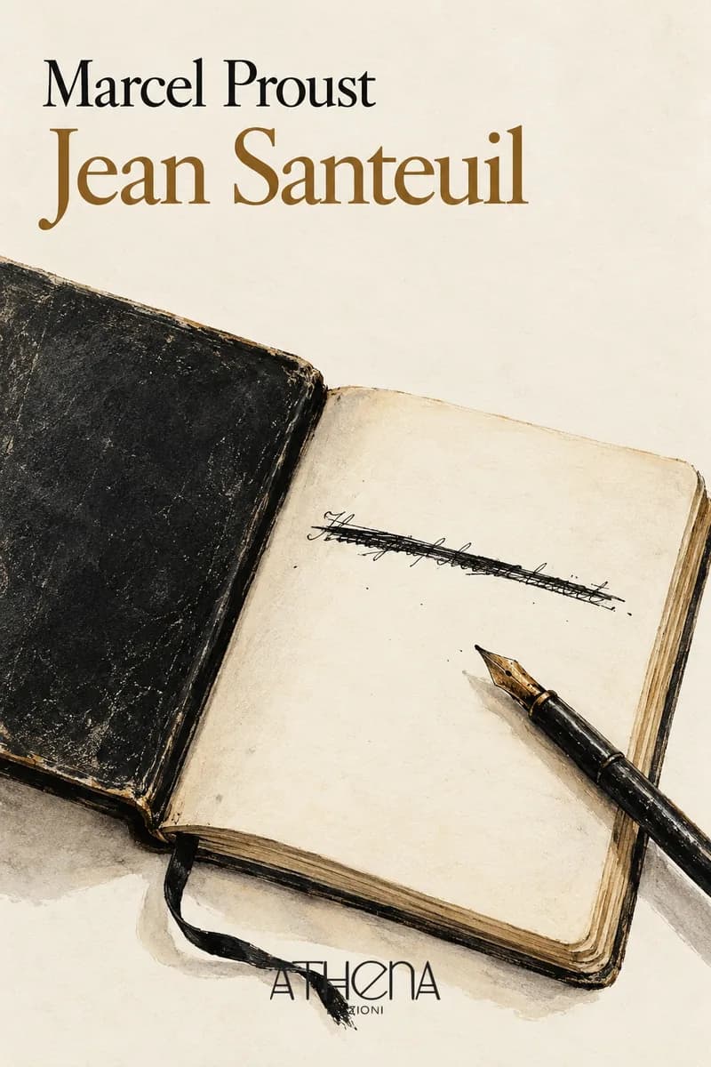 Jean Santeuil di Marcel Proust – copertina Edizioni Athena