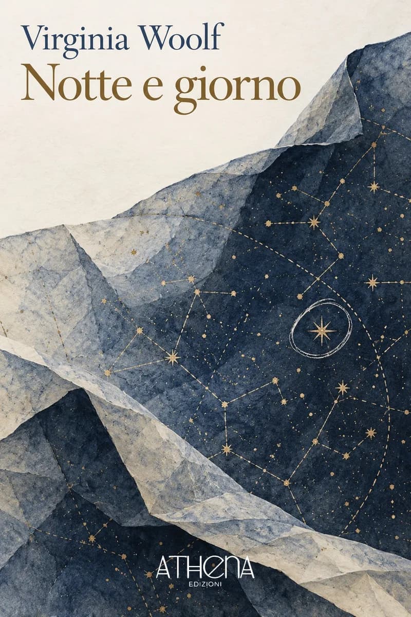 Notte e giorno di Virginia Woolf – copertina Edizioni Athena