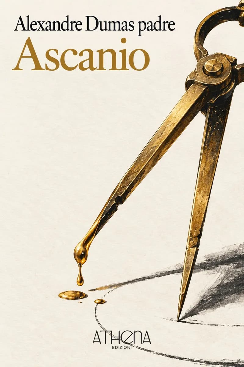 Ascanio di Alexandre Dumas padre – copertina Edizioni Athena