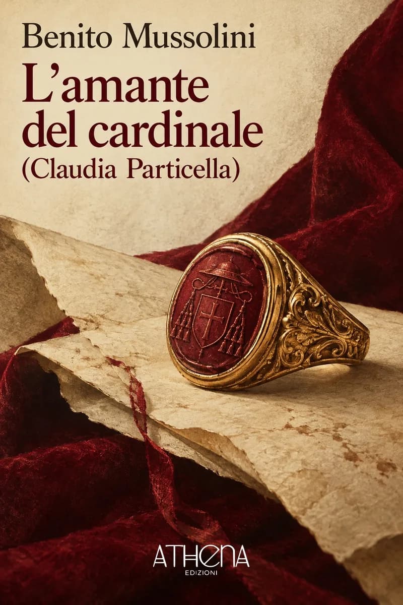 L'amante del cardinale (Claudia Particella) di Benito Mussolini – copertina Edizioni Athena