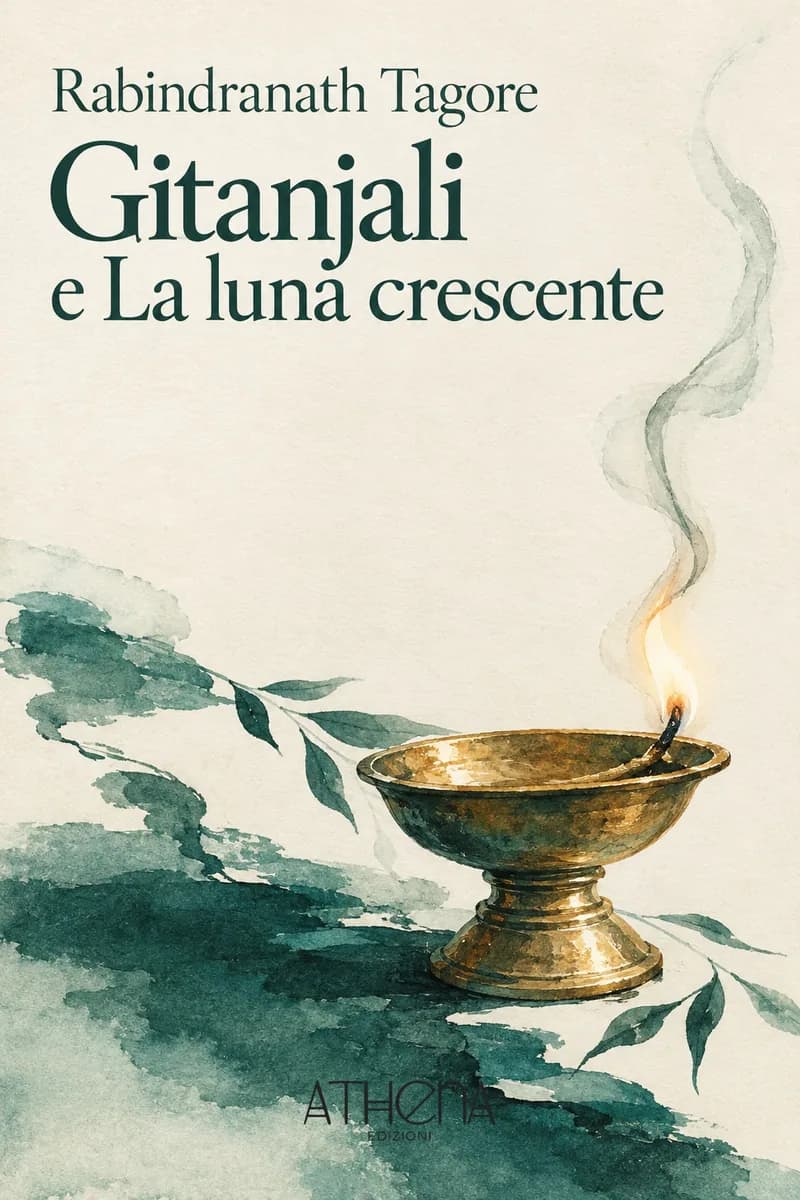 Gitanjali e La luna crescente di Rabindranath Tagore – copertina Edizioni Athena
