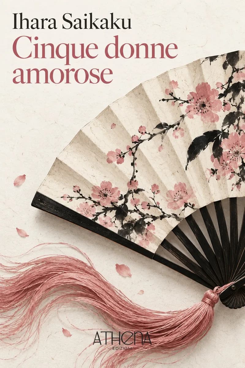 Cinque donne amorose di Ihara Saikaku – copertina Edizioni Athena