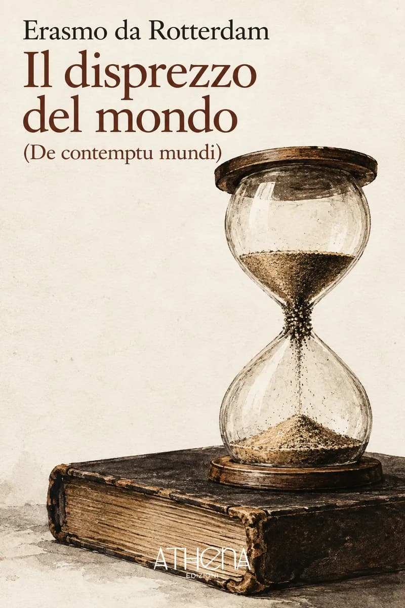 Il disprezzo del mondo (De contemptu mundi) di Erasmo da Rotterdam – copertina Edizioni Athena