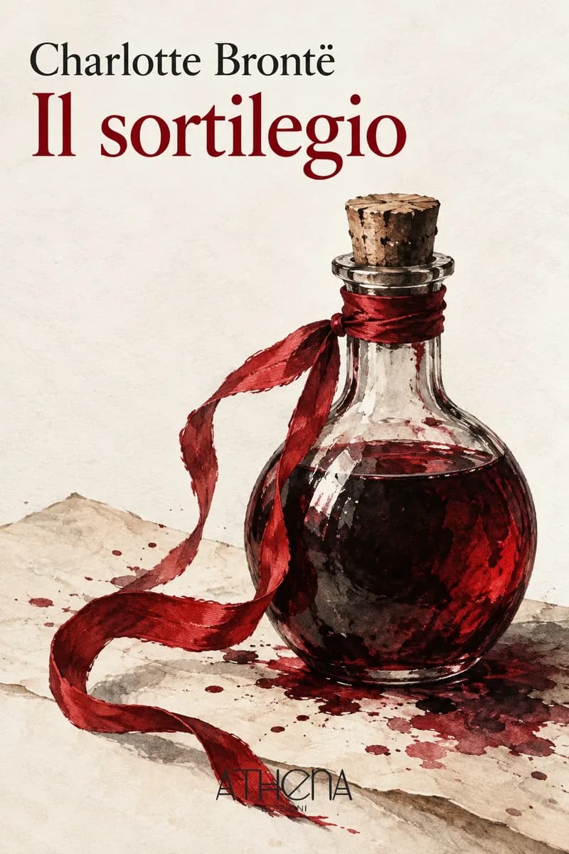 Il sortilegio di Charlotte Brontë – copertina Edizioni Athena