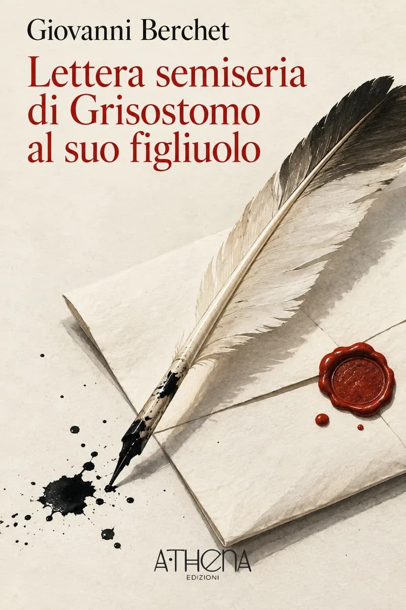 Lettera semiseria di Grisostomo al suo figliuolo di Giovanni Berchet – copertina Edizioni Athena