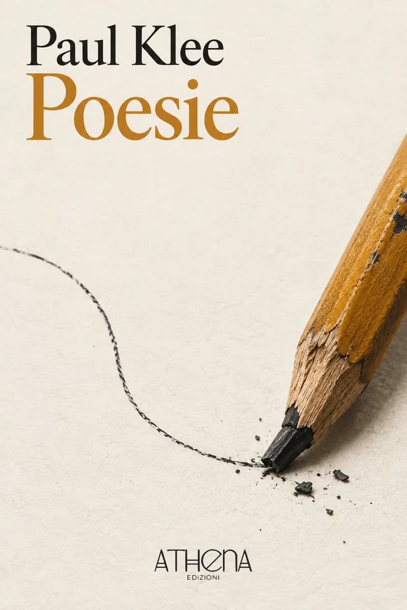 Poesie di Paul Klee – copertina Edizioni Athena