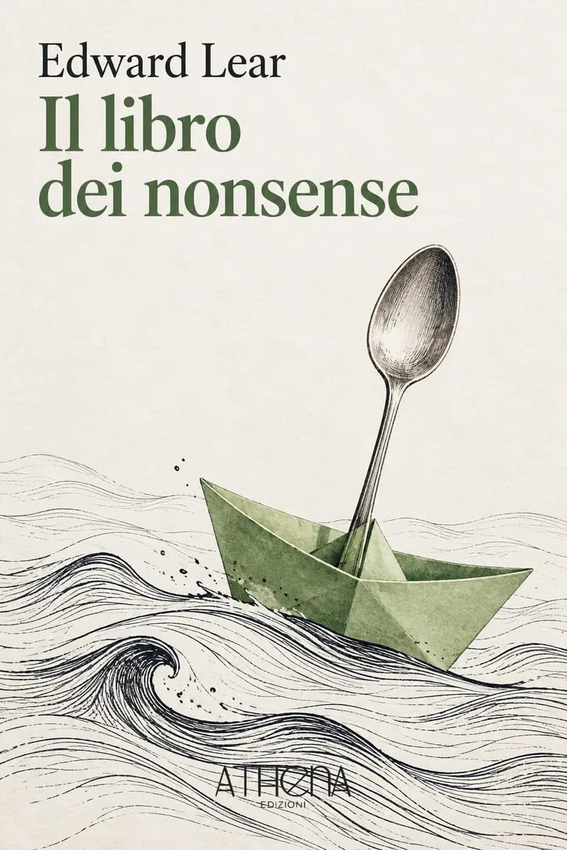 Il libro dei nonsense di Edward Lear – copertina Edizioni Athena