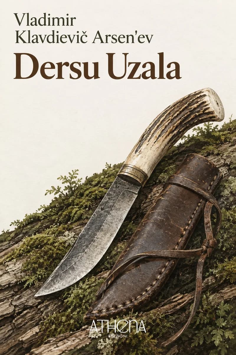 Dersu Uzala di Vladimir Klavdievič Arsen'ev – copertina Edizioni Athena